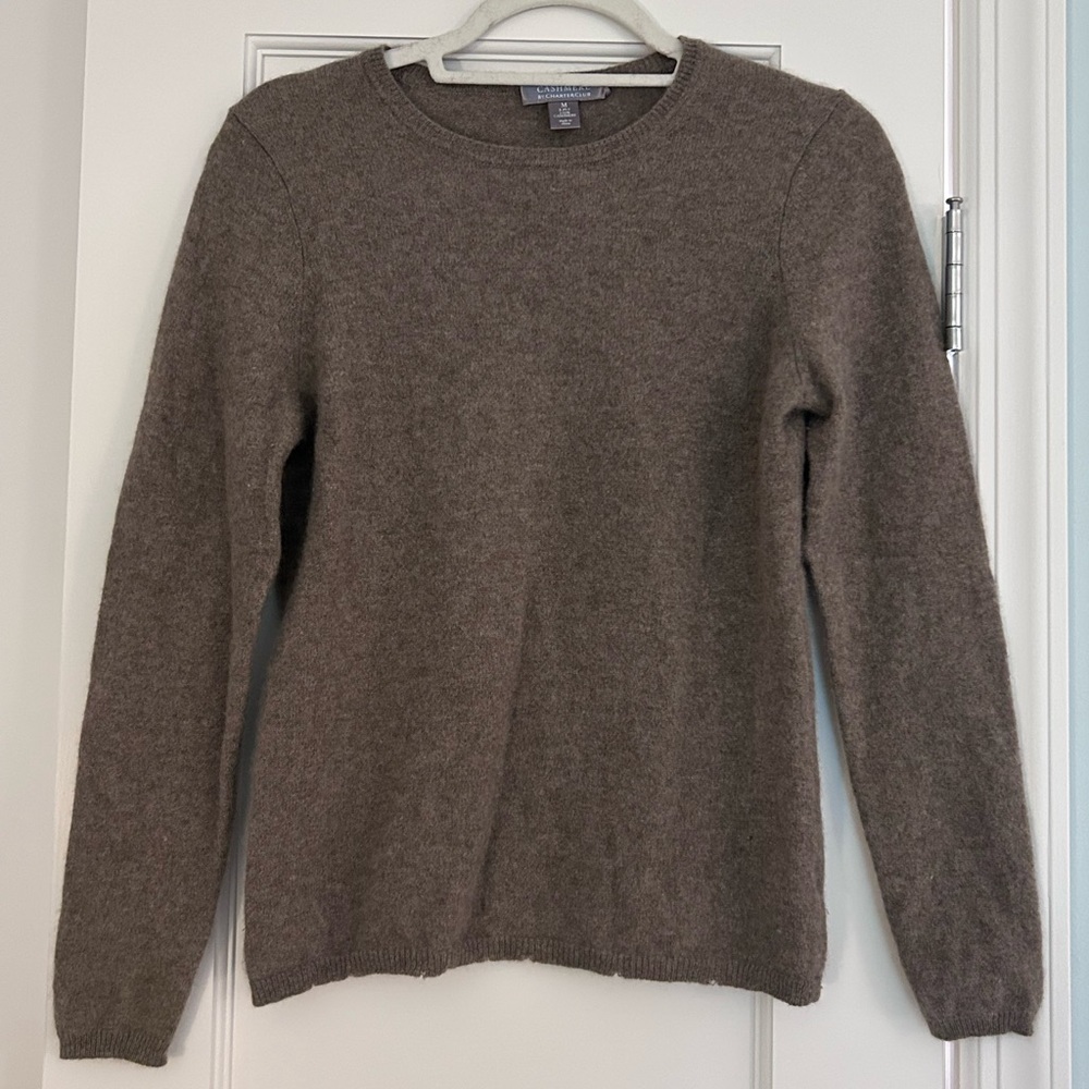 Light Brown Cashmere Sweater